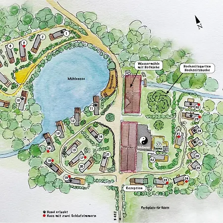 Gronenberger Muehle Haus Birte 沙博伊茨